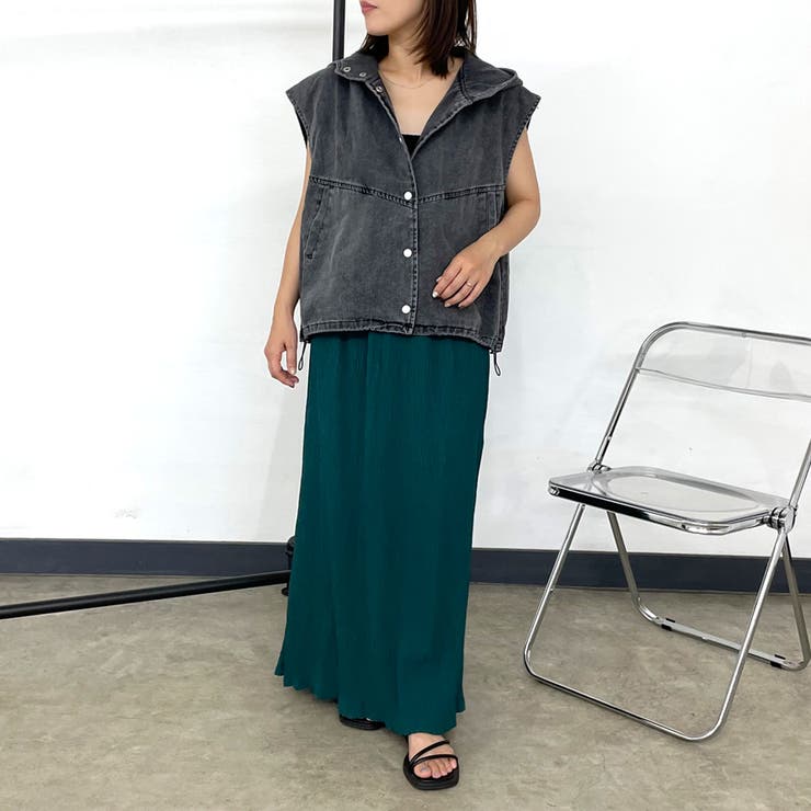 エディフィスデニムベスト CLOSED©デニムベスト - ブルー | ZARA Japan / 日本