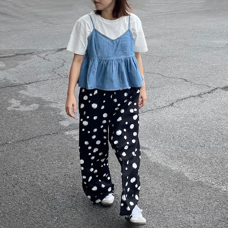 デニムキャミビスチェTシャツセット | non-hedge  | 詳細画像19 