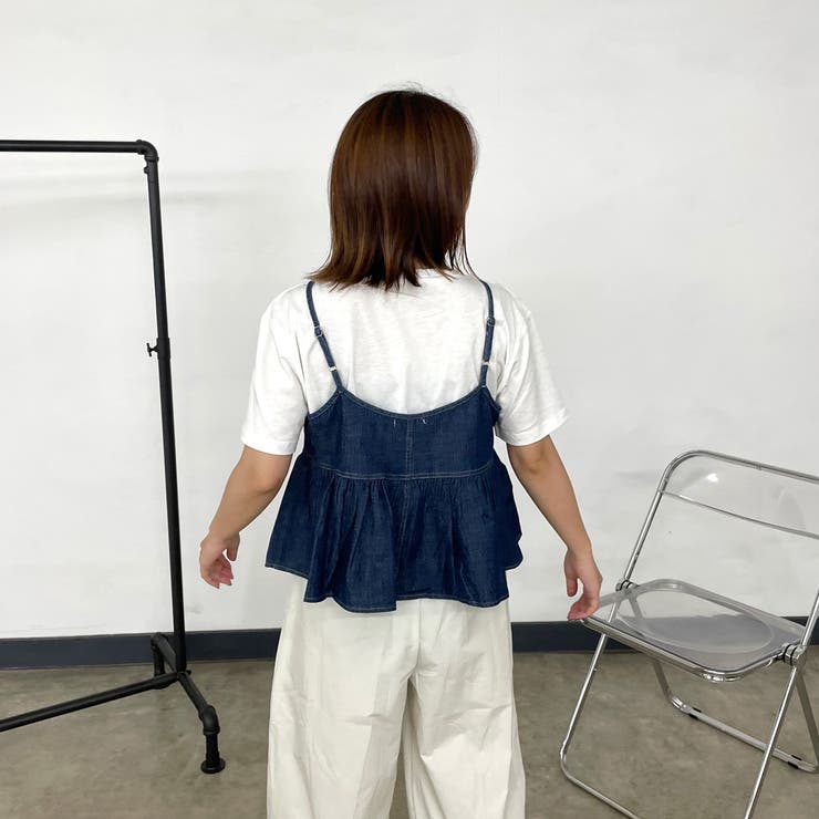 デニムキャミビスチェTシャツセット | non-hedge  | 詳細画像26 