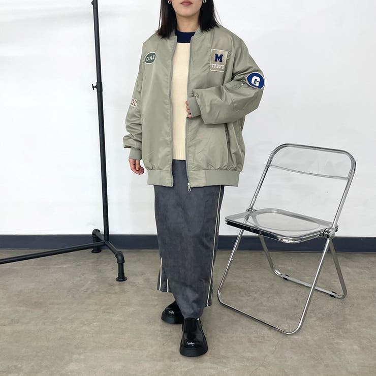 【入手困難】XG Oversized MA-1 Mサイズ　ジャケット　ワッペン Oversized MA-1 – XGALX OFFICIAL SHOP