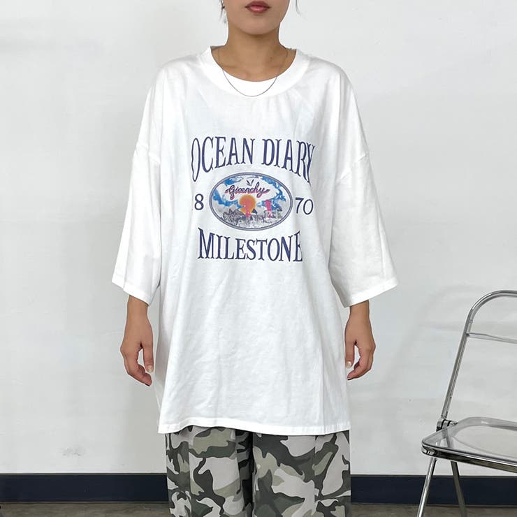 ピグメントプリントBIGTシャツ | non-hedge  | 詳細画像17 