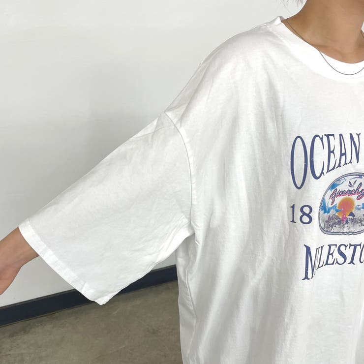 ピグメントプリントBIGTシャツ | non-hedge  | 詳細画像21 