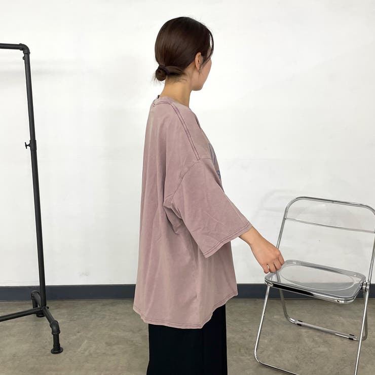 ピグメントプリントBIGTシャツ | non-hedge  | 詳細画像5 