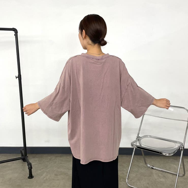 ピグメントプリントBIGTシャツ | non-hedge  | 詳細画像6 