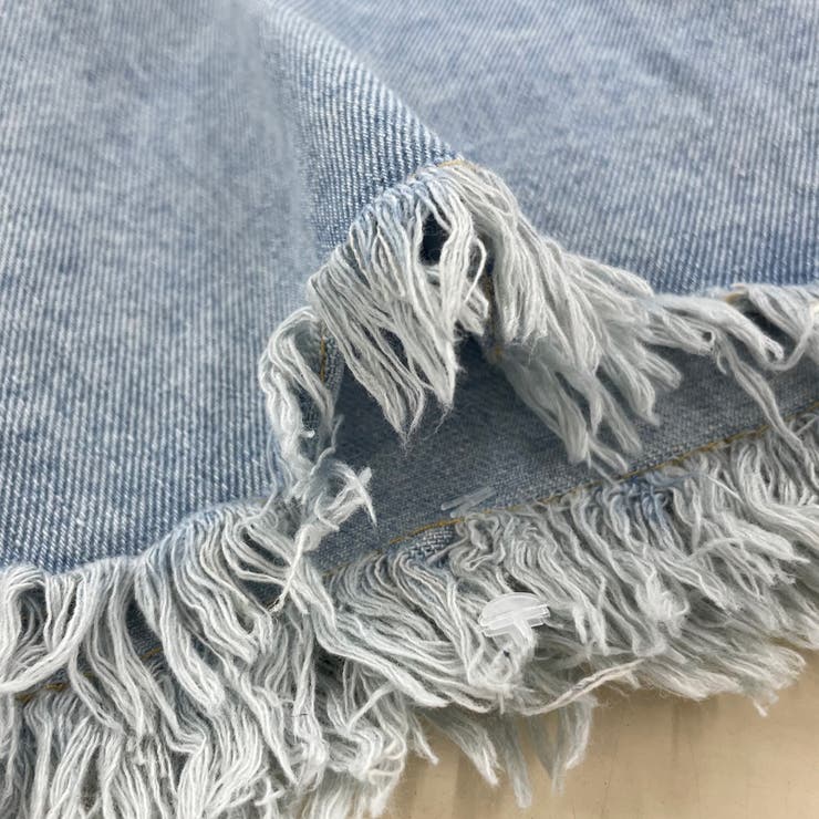 フリンジデニムティアードスカート | non-hedge  | 詳細画像9 