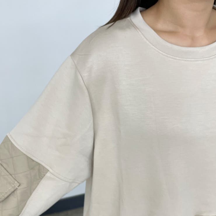 キルト切替プルオーバー | non-hedge  | 詳細画像14 