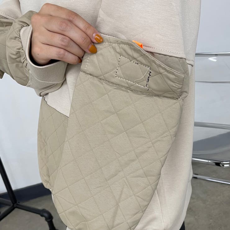 キルト切替プルオーバー | non-hedge  | 詳細画像19 