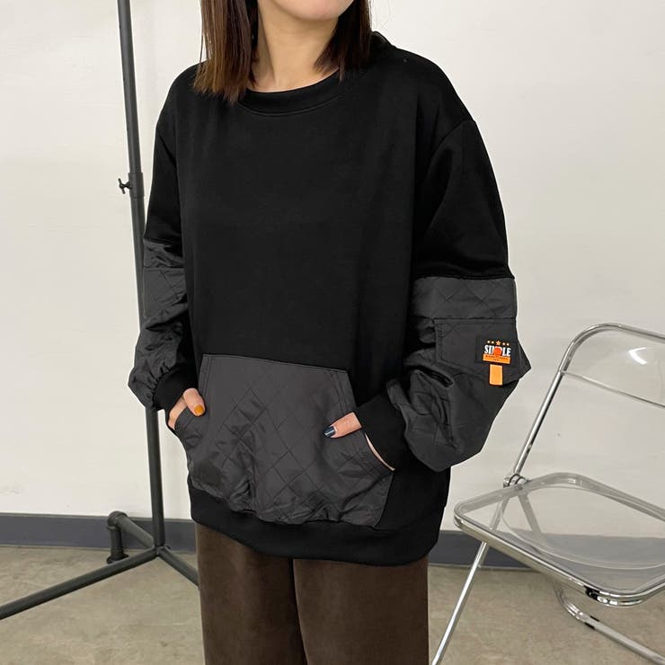 キルト切替プルオーバー | non-hedge  | 詳細画像21 