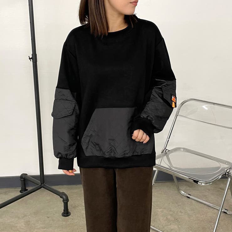 キルト切替プルオーバー | non-hedge  | 詳細画像22 