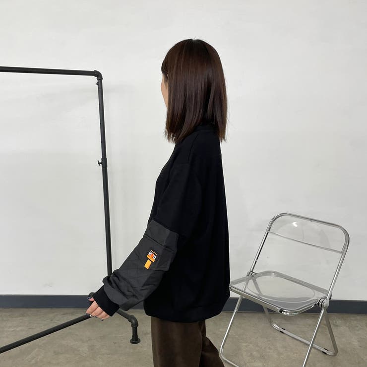 キルト切替プルオーバー | non-hedge  | 詳細画像23 