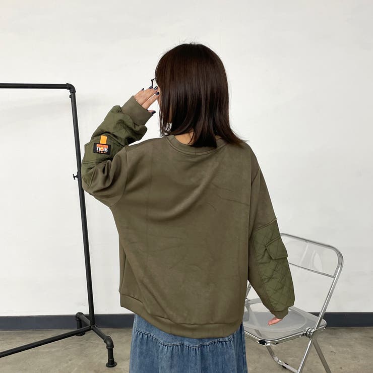 キルト切替プルオーバー | non-hedge  | 詳細画像4 