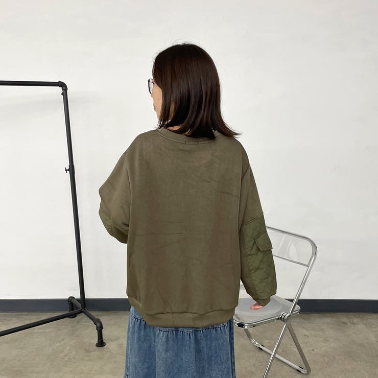 キルト切替プルオーバー | non-hedge  | 詳細画像5 