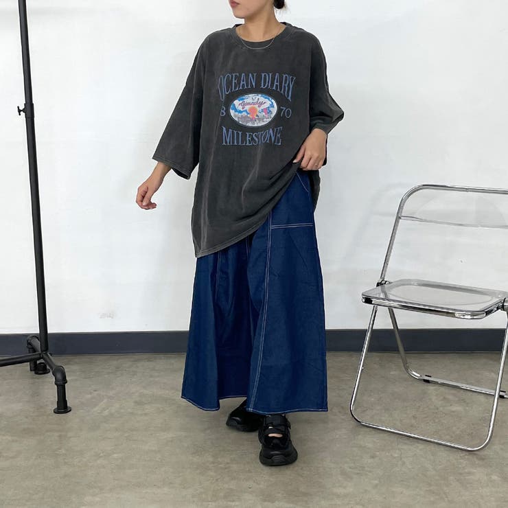 ステッチデニムスカート | non-hedge  | 詳細画像16 