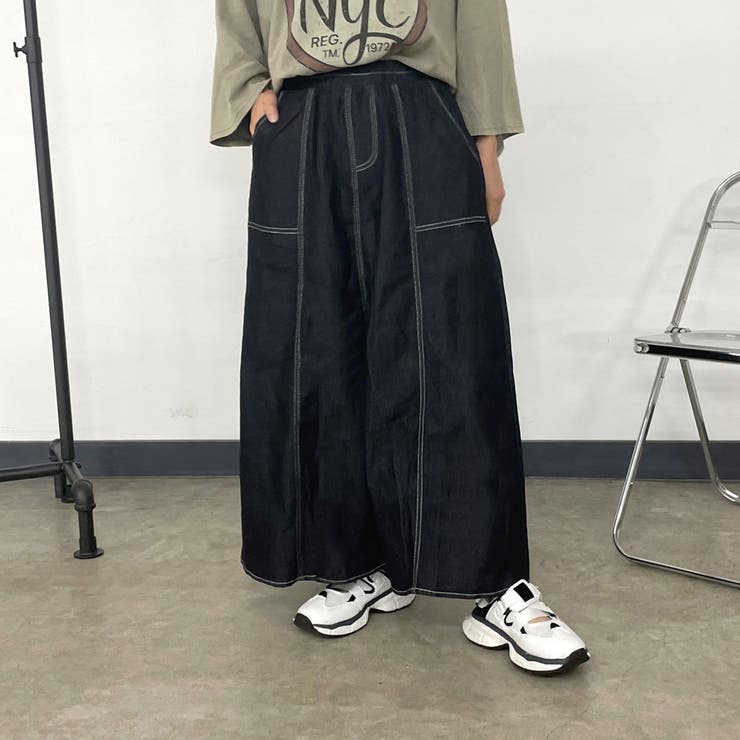 ステッチデニムスカート | non-hedge  | 詳細画像2 