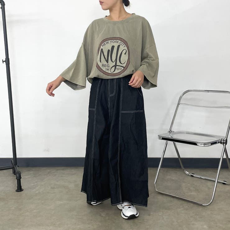 ステッチデニムスカート | non-hedge  | 詳細画像8 