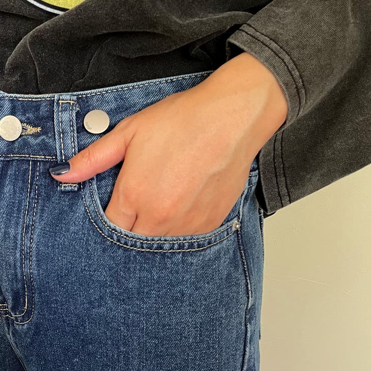 ポケット取り外しストレートデニムパンツ | non-hedge  | 詳細画像10 
