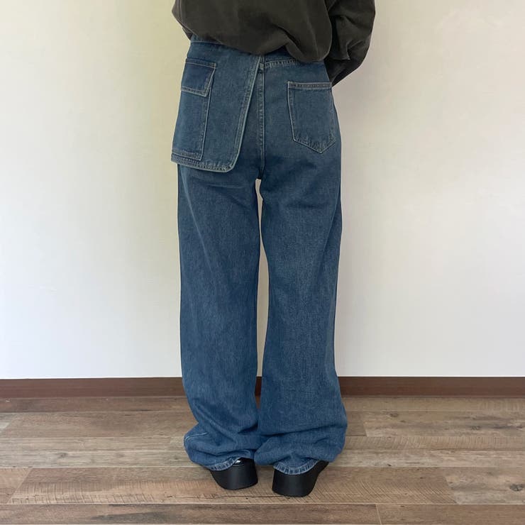 ポケット取り外しストレートデニムパンツ | non-hedge  | 詳細画像5 
