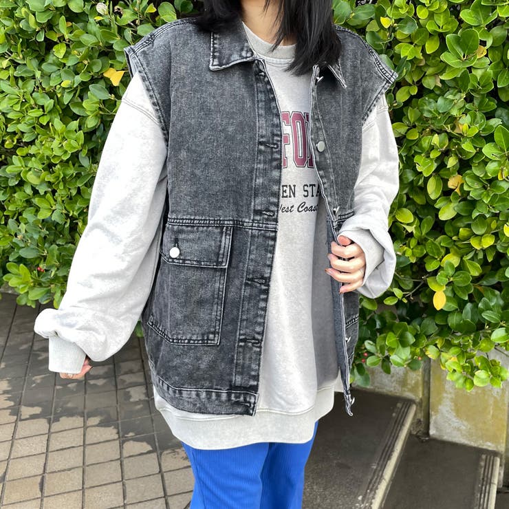 デニムビッグベスト | non-hedge  | 詳細画像2 