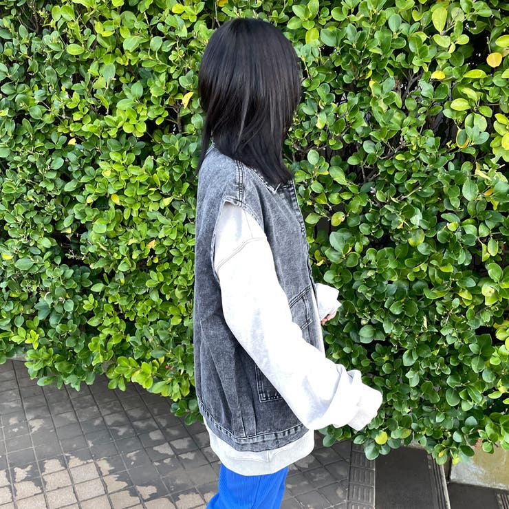 デニムビッグベスト | non-hedge  | 詳細画像3 