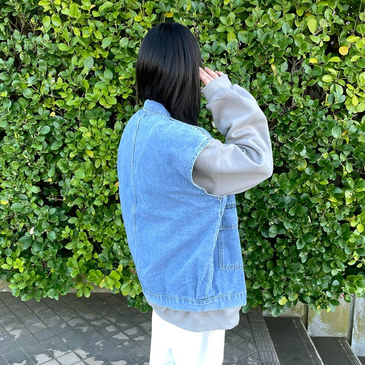 デニムビッグベスト | non-hedge  | 詳細画像9 