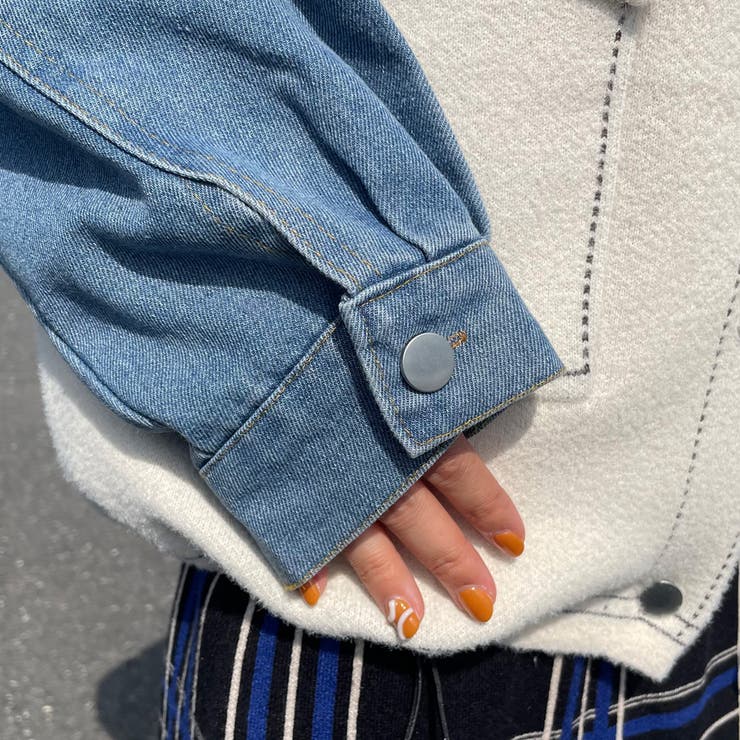 袖デニムジャケット | non-hedge  | 詳細画像19 