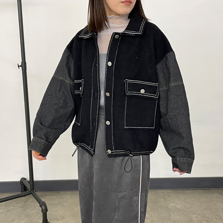 袖デニムジャケット | non-hedge  | 詳細画像27 