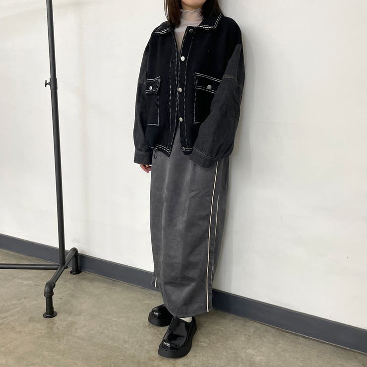 袖デニムジャケット | non-hedge  | 詳細画像30 