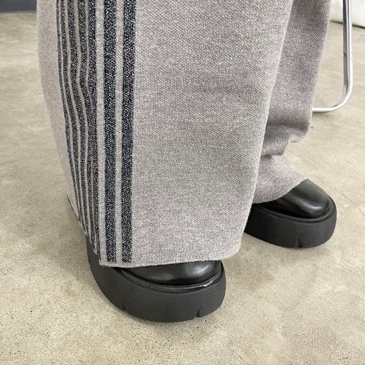 ラインニットワイドパンツ | non-hedge  | 詳細画像14 