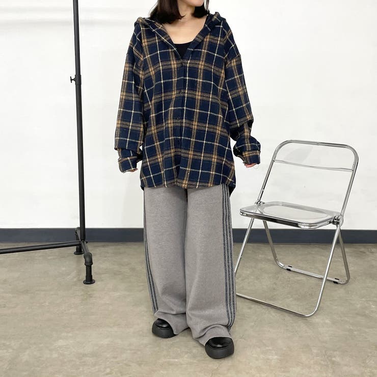 ラインニットワイドパンツ | non-hedge  | 詳細画像15 