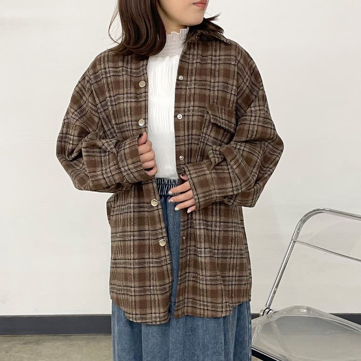 チェックビッグシャツ | non-hedge  | 詳細画像11 