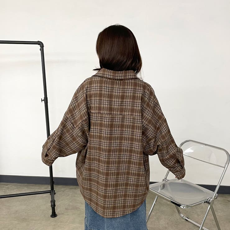 チェックビッグシャツ | non-hedge  | 詳細画像15 