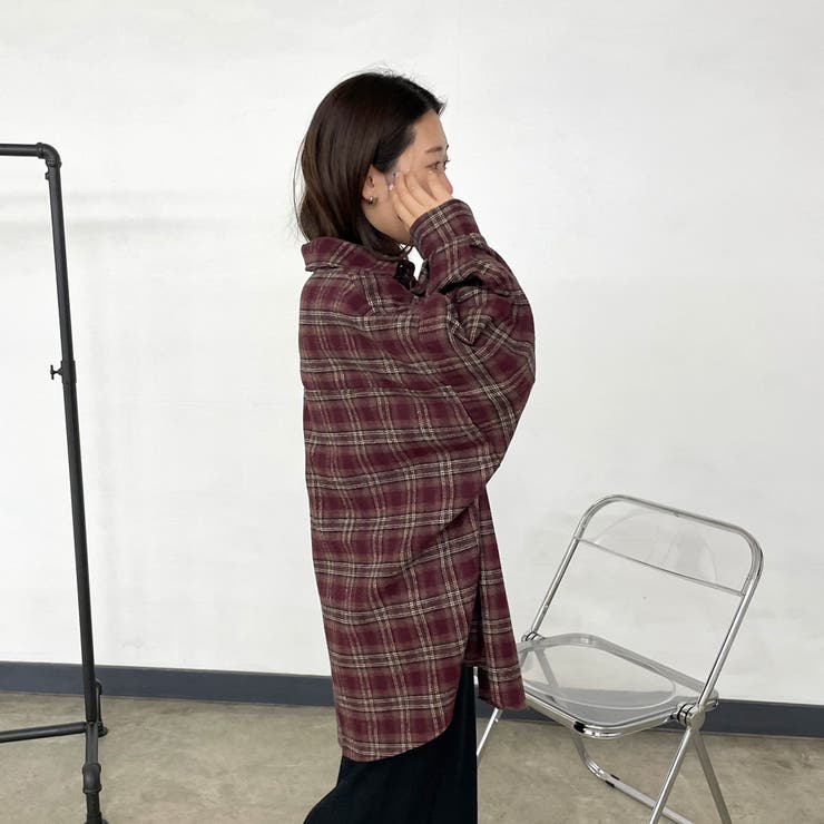 チェックビッグシャツ | non-hedge  | 詳細画像21 