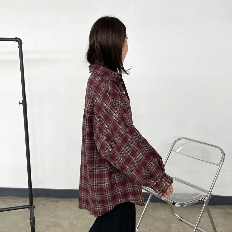 チェックビッグシャツ | non-hedge  | 詳細画像22 