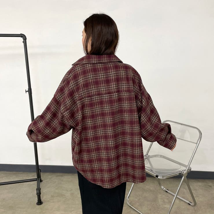 チェックビッグシャツ | non-hedge  | 詳細画像23 