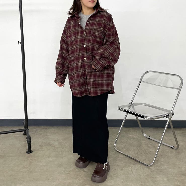 チェックビッグシャツ | non-hedge  | 詳細画像25 