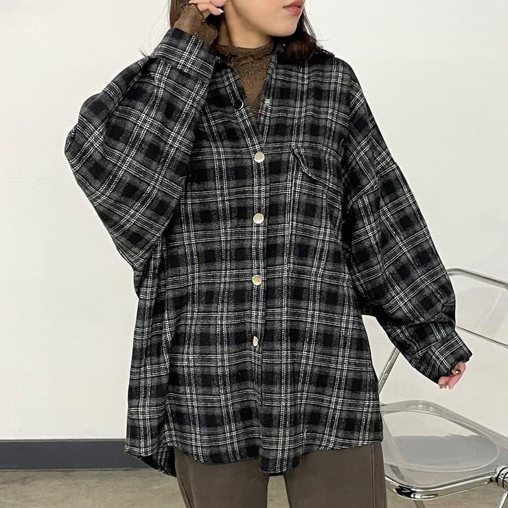 チェックビッグシャツ | non-hedge  | 詳細画像27 