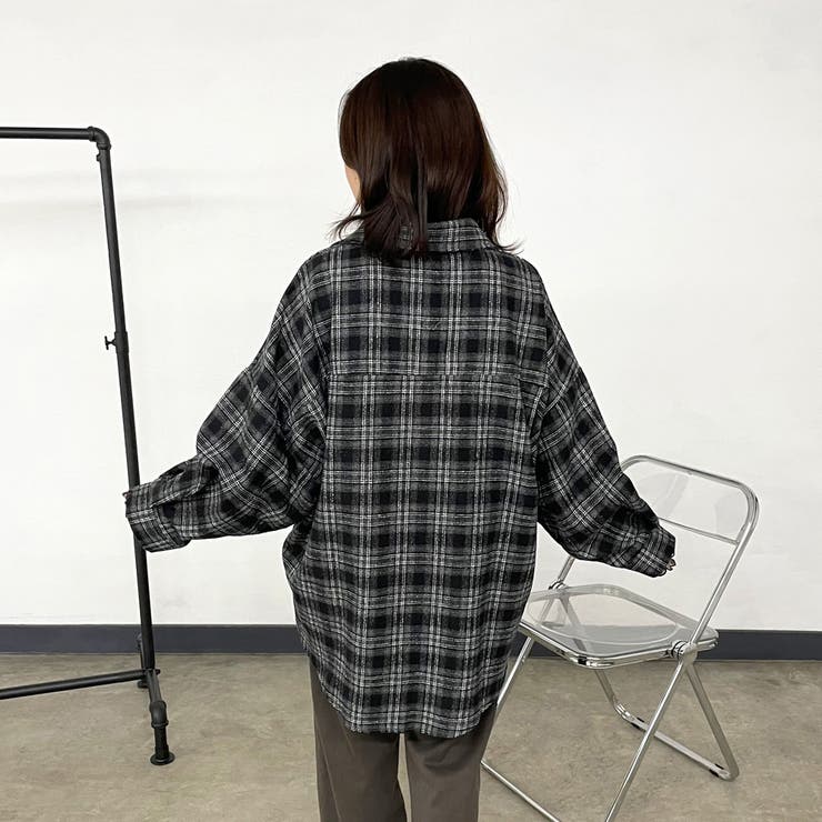チェックビッグシャツ | non-hedge  | 詳細画像31 