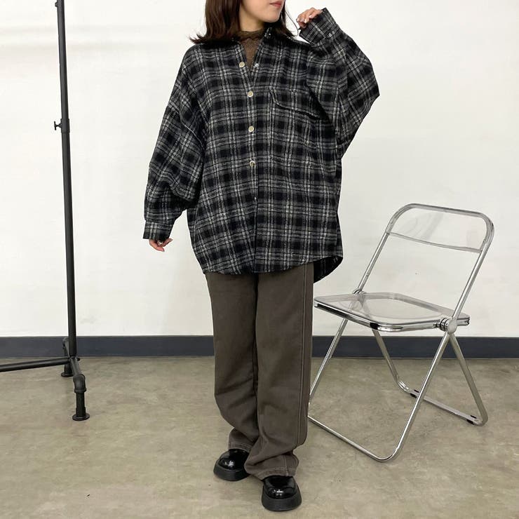 チェックビッグシャツ | non-hedge  | 詳細画像32 