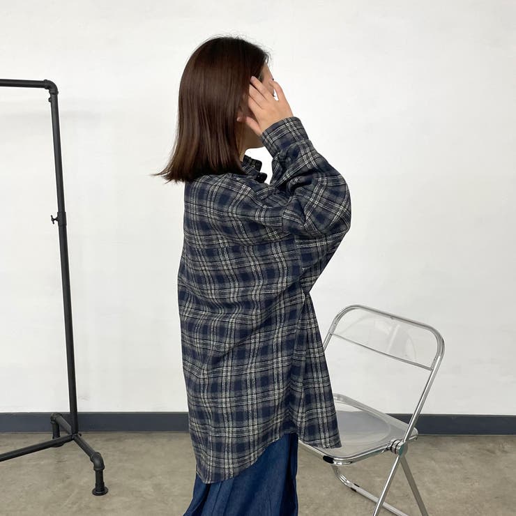 チェックビッグシャツ | non-hedge  | 詳細画像5 