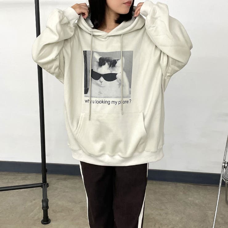 ネコサングラスパーカー | non-hedge  | 詳細画像19 