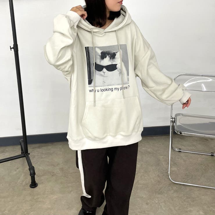 ネコサングラスパーカー | non-hedge  | 詳細画像20 