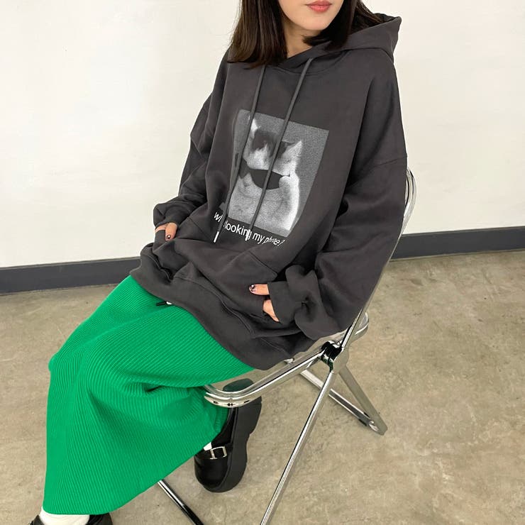 ネコサングラスパーカー | non-hedge  | 詳細画像12 