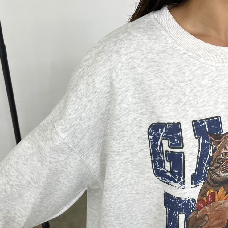 ネコプリントプルオーバー | non-hedge  | 詳細画像17 