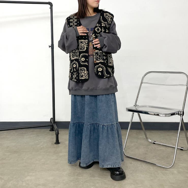 ネコプリントプルオーバー | non-hedge  | 詳細画像29 