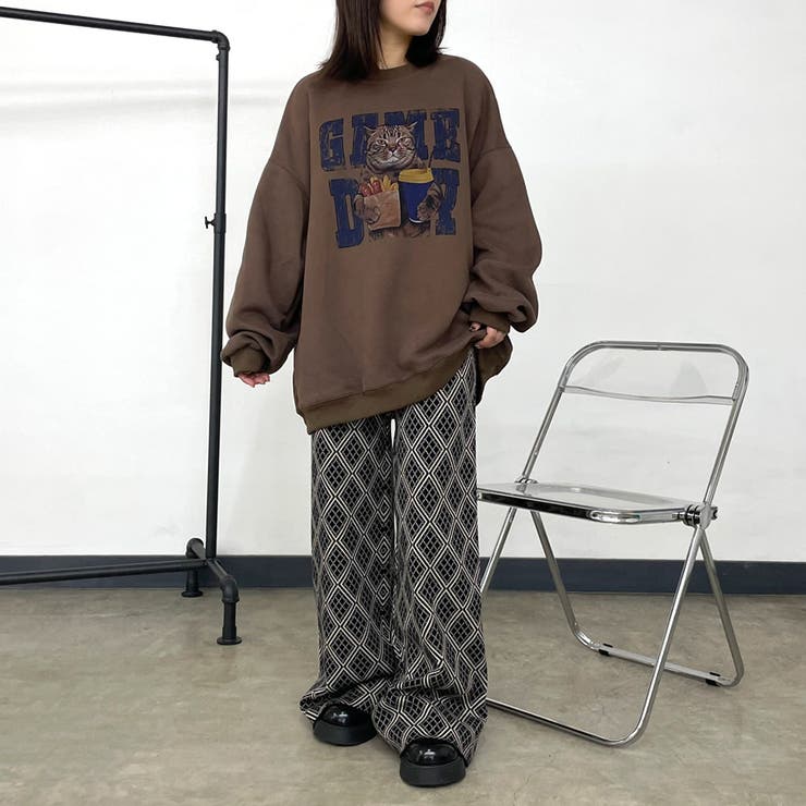 ネコプリントプルオーバー | non-hedge  | 詳細画像39 