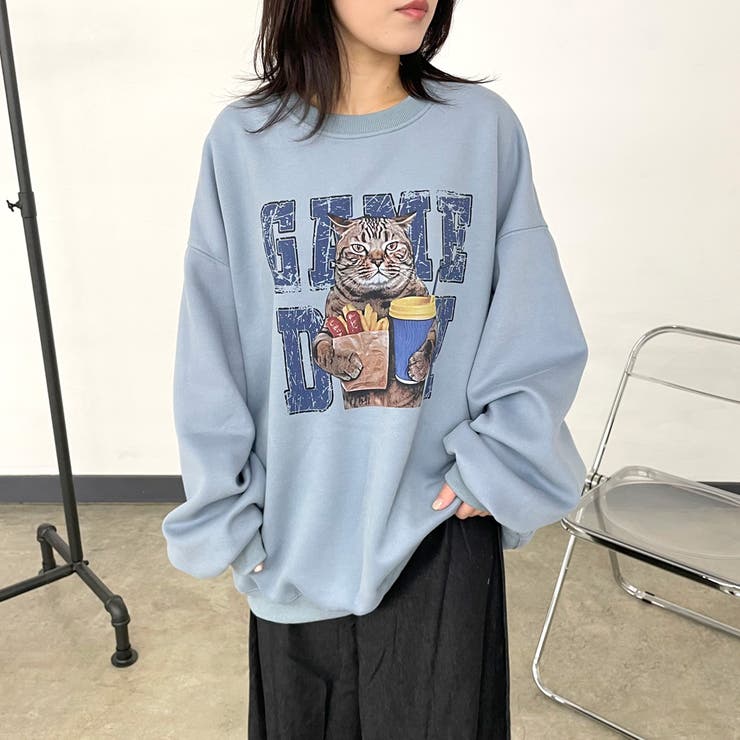 ネコプリントプルオーバー | non-hedge  | 詳細画像41 