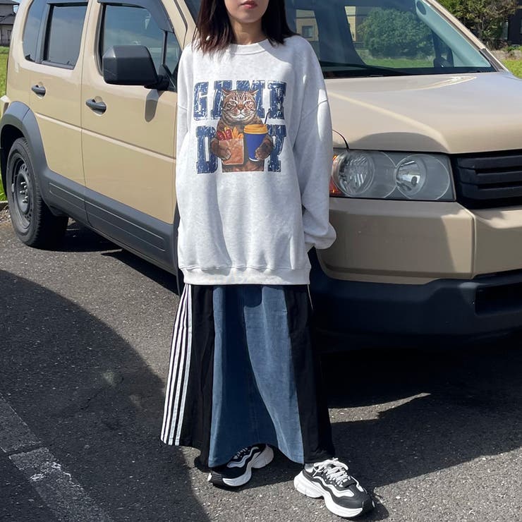 ネコプリントプルオーバー | non-hedge  | 詳細画像14 