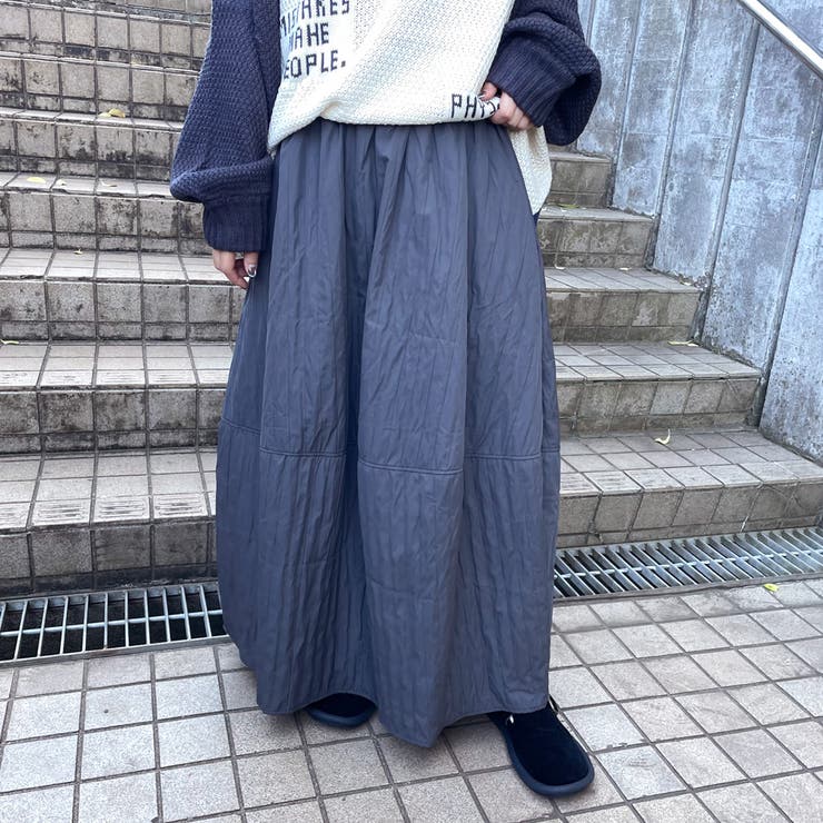 切替コクーンスカート | non-hedge  | 詳細画像29 