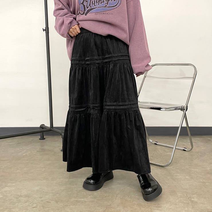 コーデュロイティアードスカート | non-hedge  | 詳細画像20 