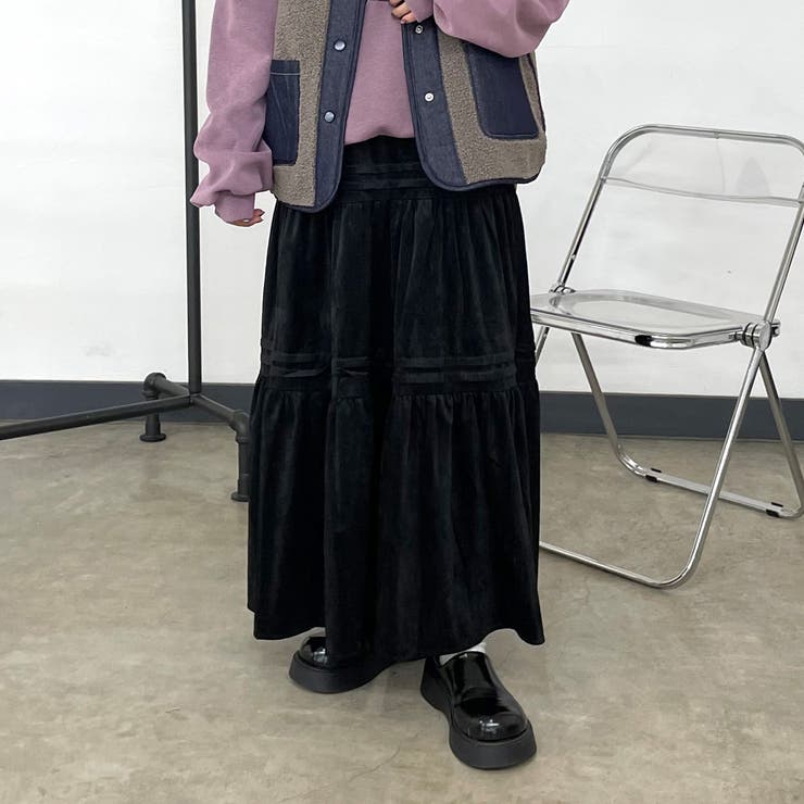 コーデュロイティアードスカート | non-hedge  | 詳細画像22 